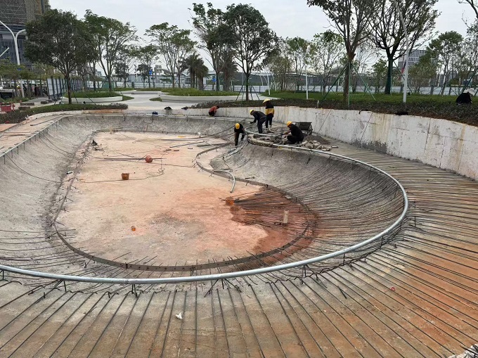 碗池施工 碗池施工